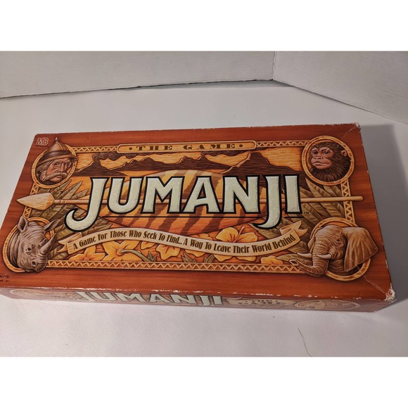 Jumanji Seek to Find Board Game Fantasy Adventure in Wooden Box 2-4 Players 8+ - Picture 10 of 11